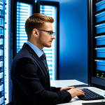 Database Administrator at Work**

"A professional database administrator working in a modern data center, surrounded by servers and monitors displaying database performance metrics, fully clothed in business casual attire, appropriate content, safe for work, perfect anatomy, natural proportions, focus on data analysis and problem-solving, professional lighting, high resolution, family-friendly."

**