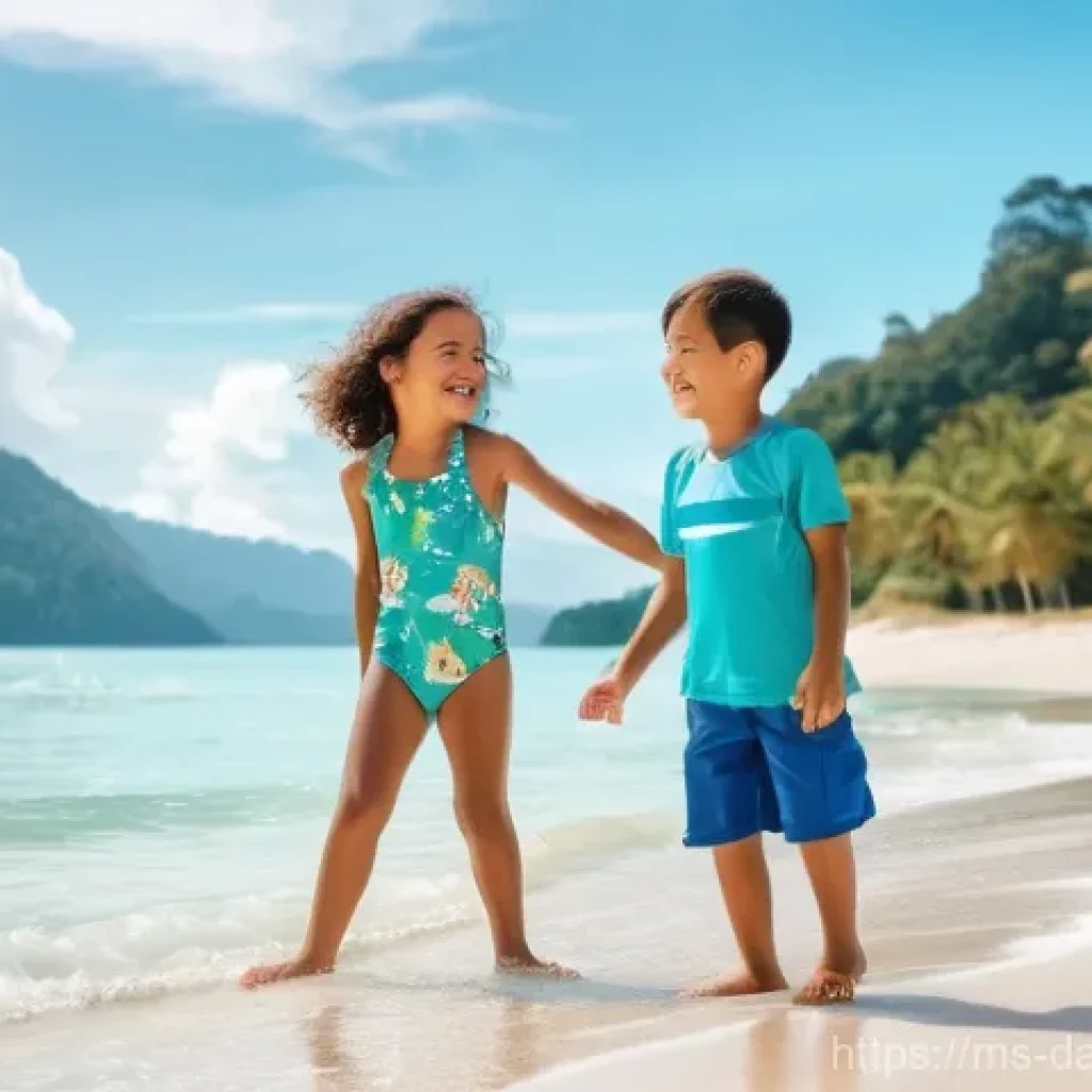 쿼리 속도 향상을 위한 조인 최적화 - **Prompt 1: Vibrant Malaysian Family Beach Day**
A happy, diverse Malaysian family of four (a fa...