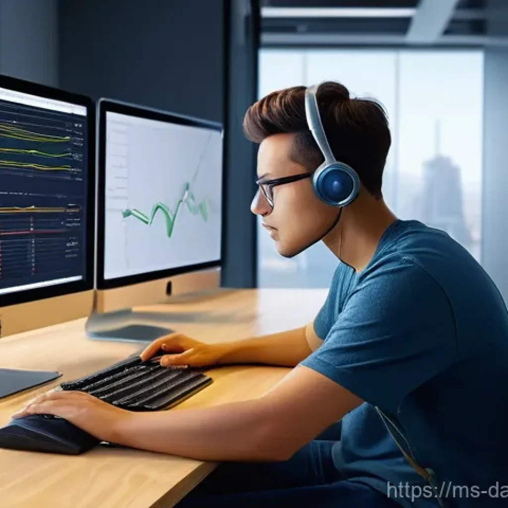 데이터베이스 피크 시간 성능 관리 전략 - **Prompt Title: The Efficient Data Flow**
"A vibrant and dynamic illustration depicting the tran...
